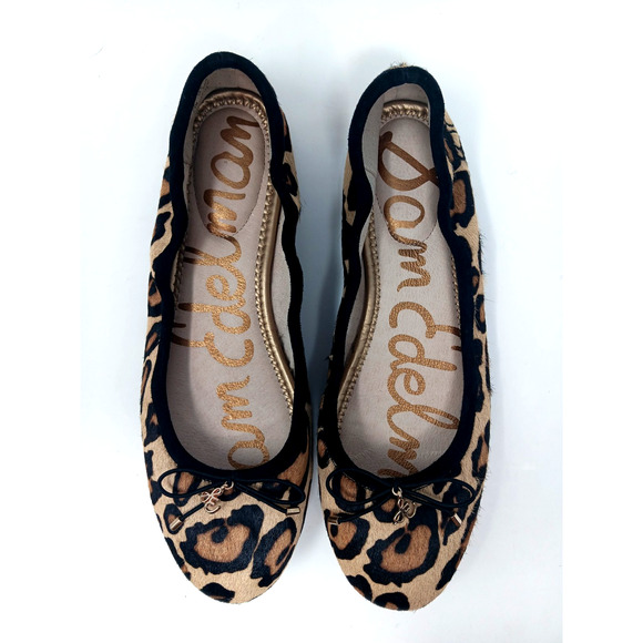 Sam Edelman “Felicia” Leopard Print Ballet Flats Women’s Size 8.5M - Picture 7 of 10